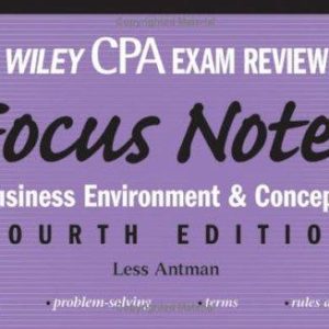 Wiley CPA Examination Review Focus Notes PDF Textbook