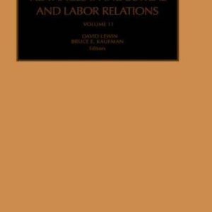 Advances in industrial and labor relations PDF Textbook