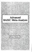 Advanced BASIC meta-analysis PDF Textbook