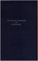 The recent progress of astronomy, especially in the United States PDF Textbook