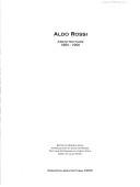 Aldo Rossi PDF Textbook