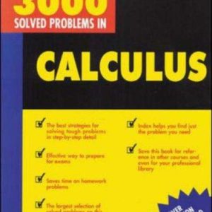 3,000 Solved Problems in Calculus PDF Textbook