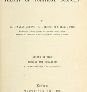 The theory of political economy PDF Textbook