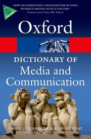 A dictionary of media and communication PDF Textbook