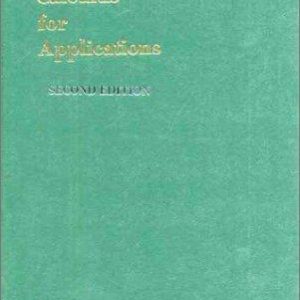 Advanced calculus for applications PDF Textbook